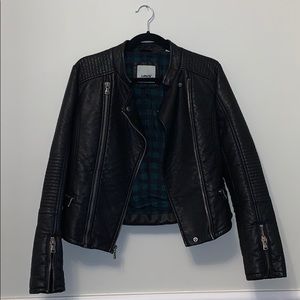 Levi’s black Moto jacket prototype